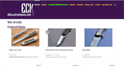 Desktop Screenshot of elitecustomknives.com